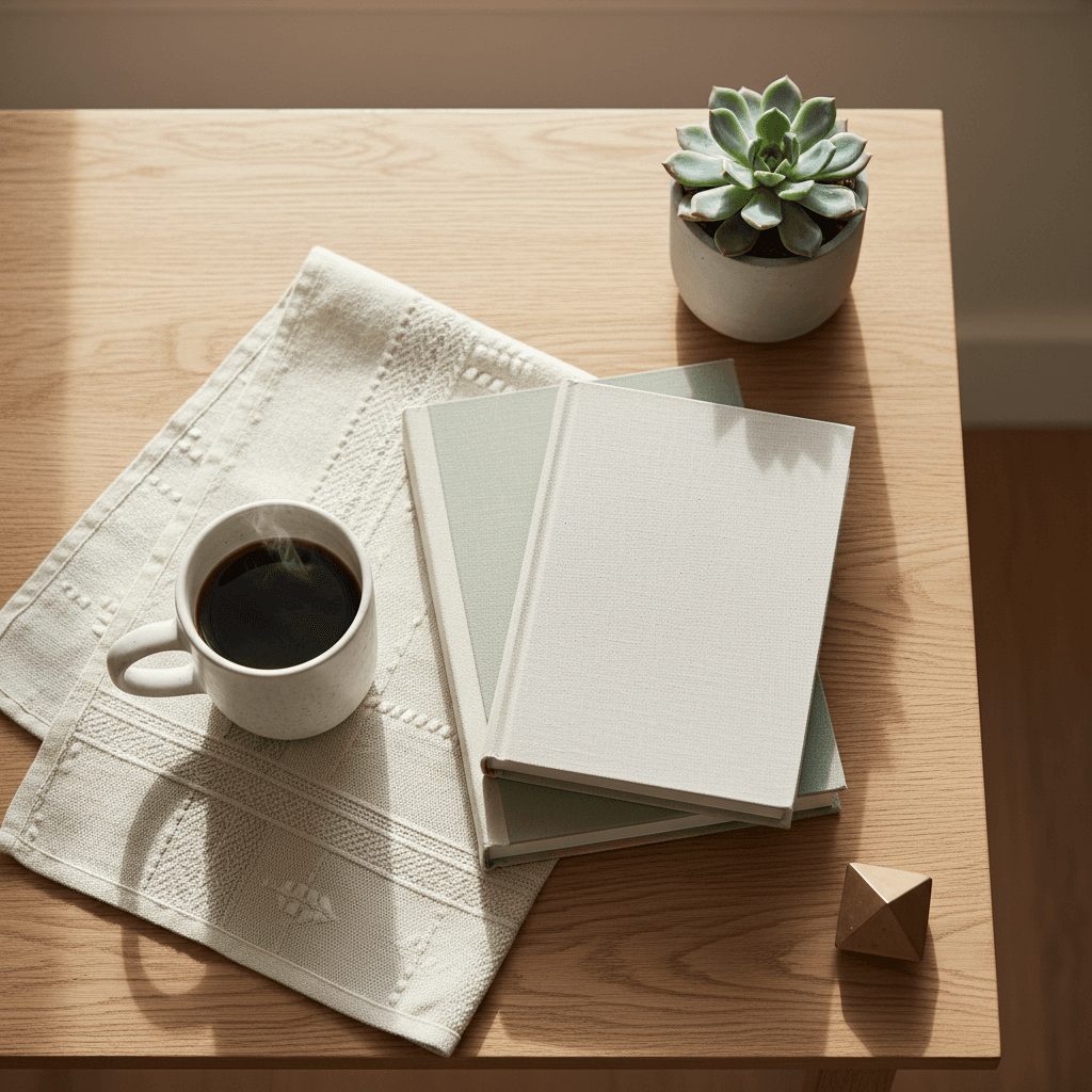 Decorative vases and storage solutions arranged together